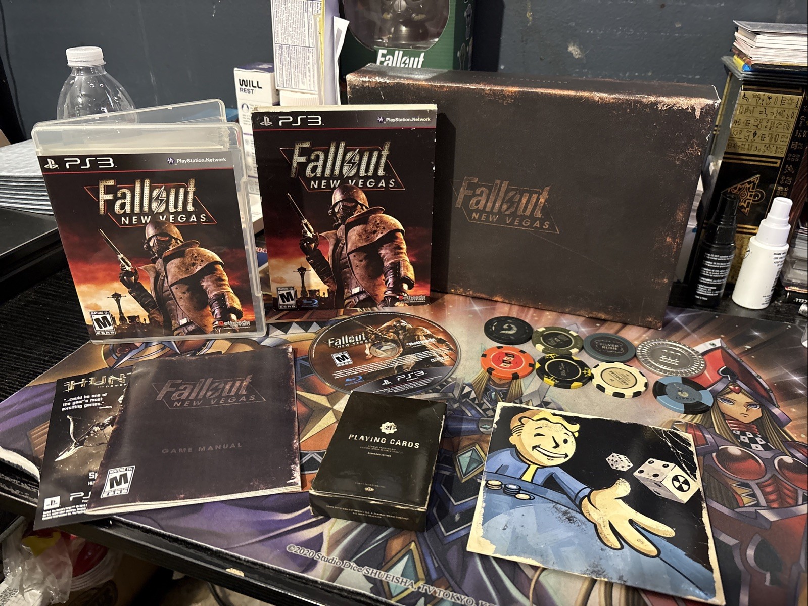 Fallout New Vegas Collectors Edition W/ Ps3 Game No Book