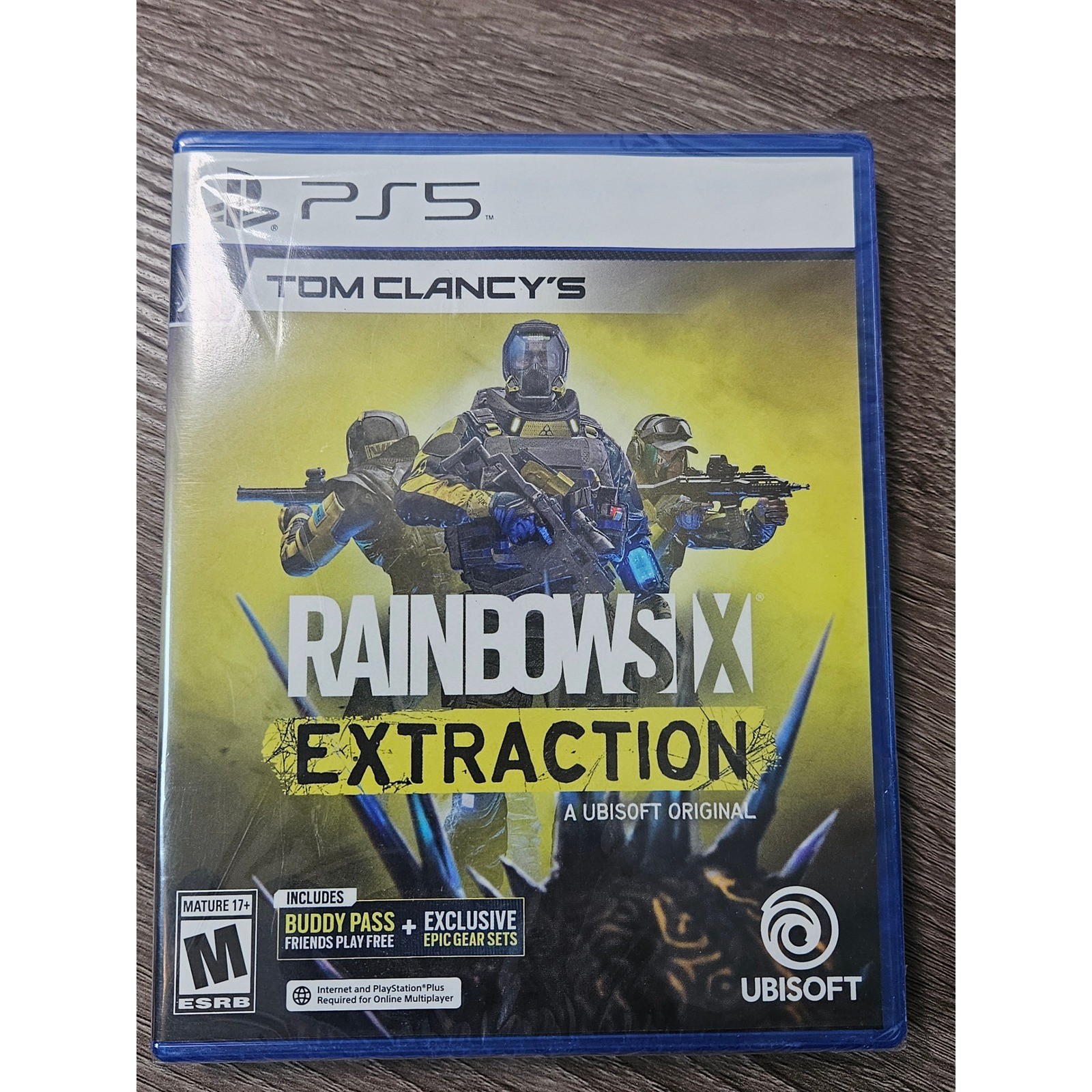 Tom Clancys Rainbow Six Extraction Sony PlayStation 5 PS5 New Sealed Ubisoft