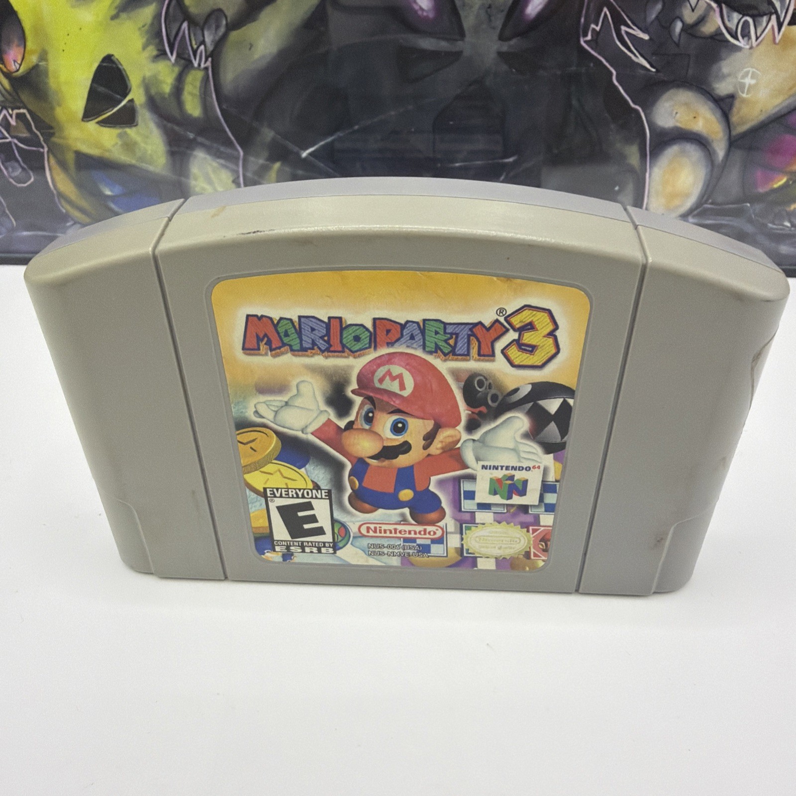 Genuine Nintendo Mario Party 3 N64 Cartridge E Multiplayer
