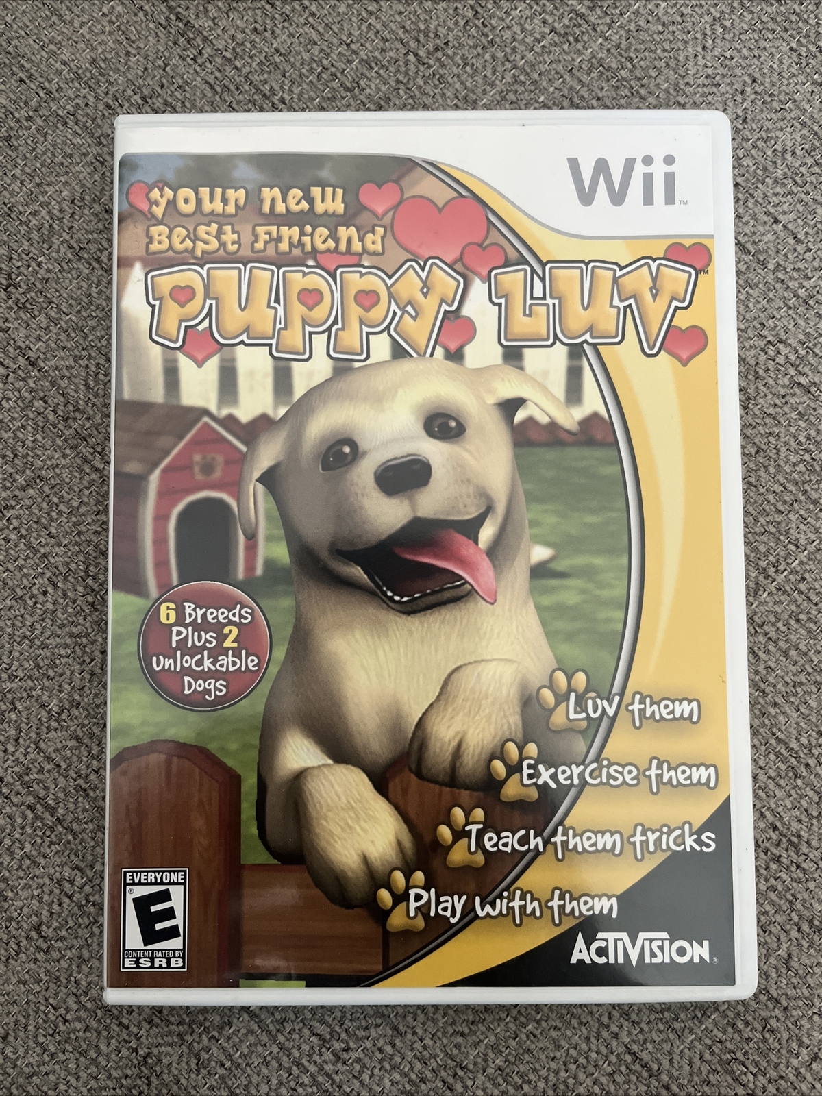 Nintendo Wii : Puppy Luv VideoGames – CIB Complete – Tested