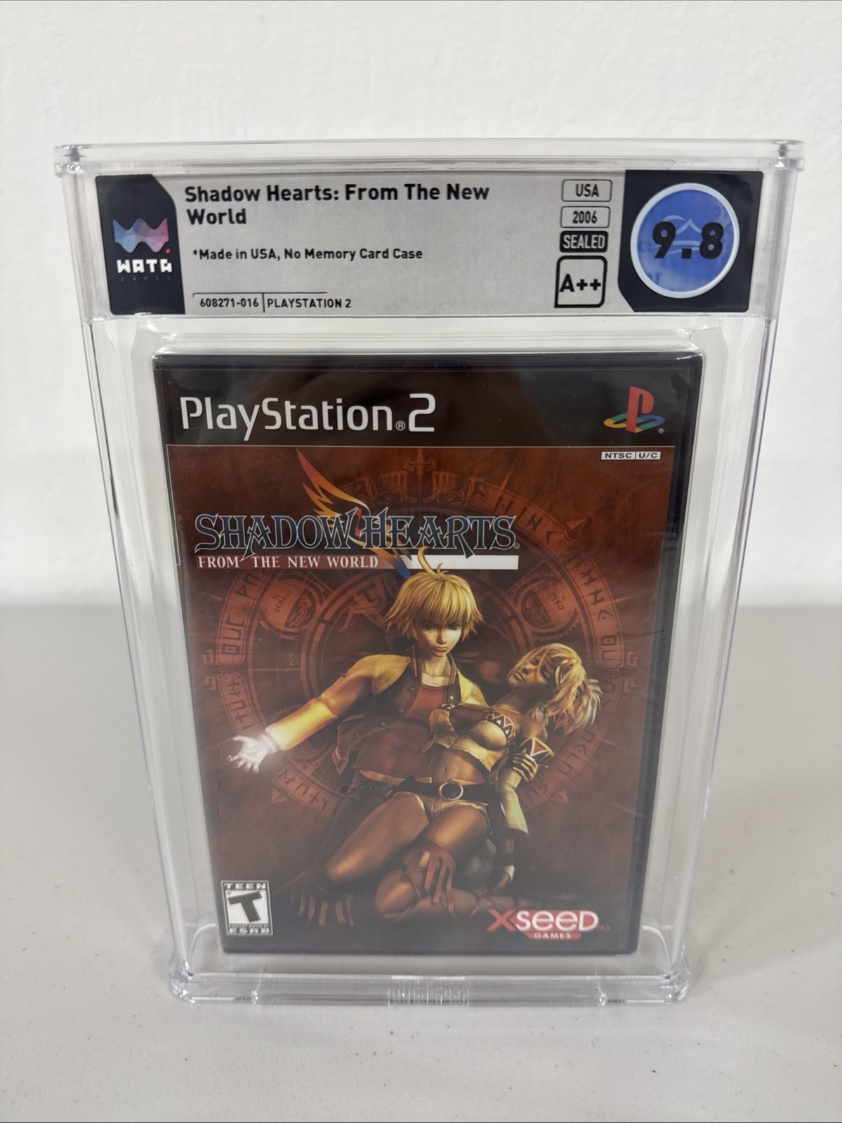 Shadow Hearts: From the New World PlayStation 2 WATA 9.8A++ Graded Free Ship
