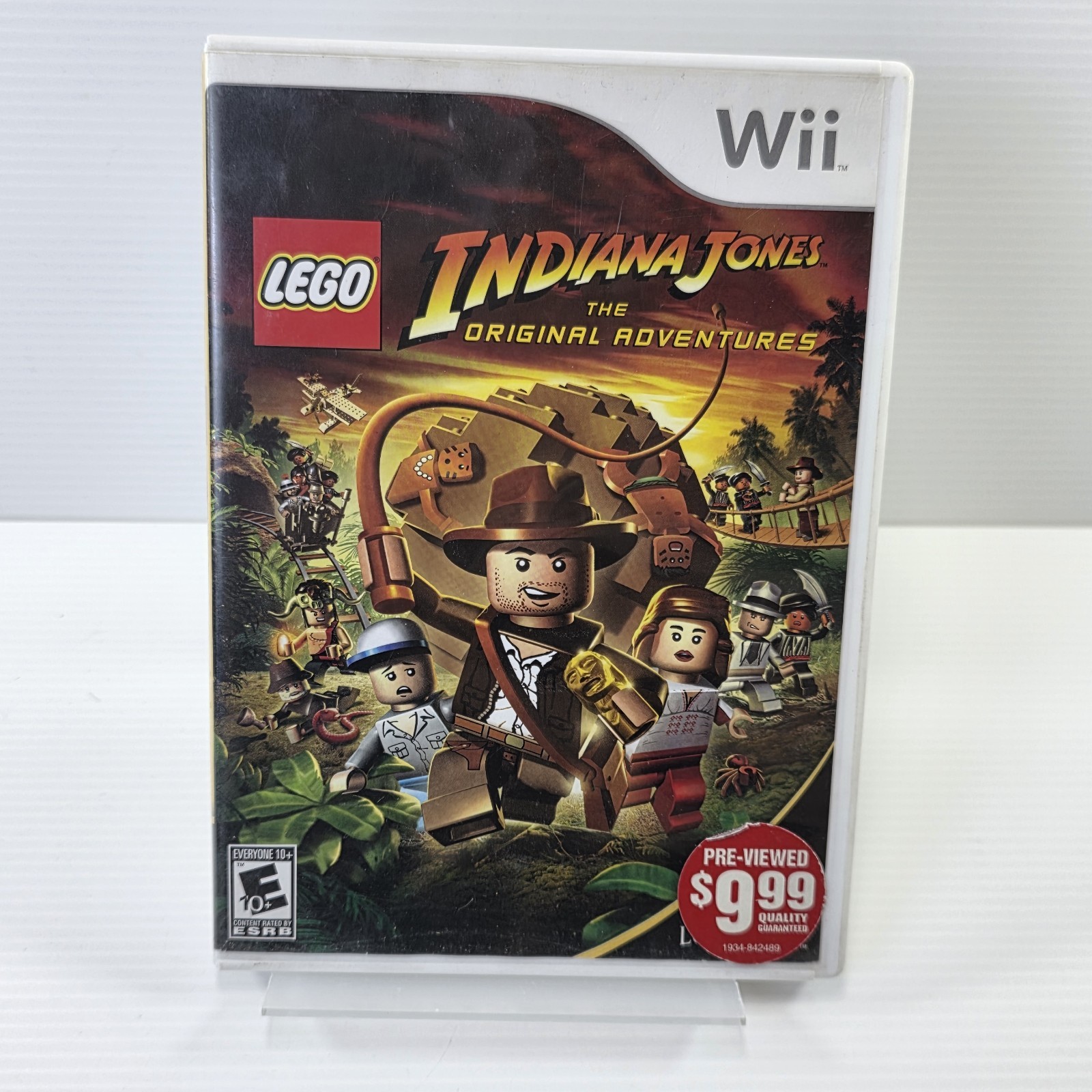 LEGO Indiana Jones The Original Adventures Wii Game Blockbuster Rental No Manual