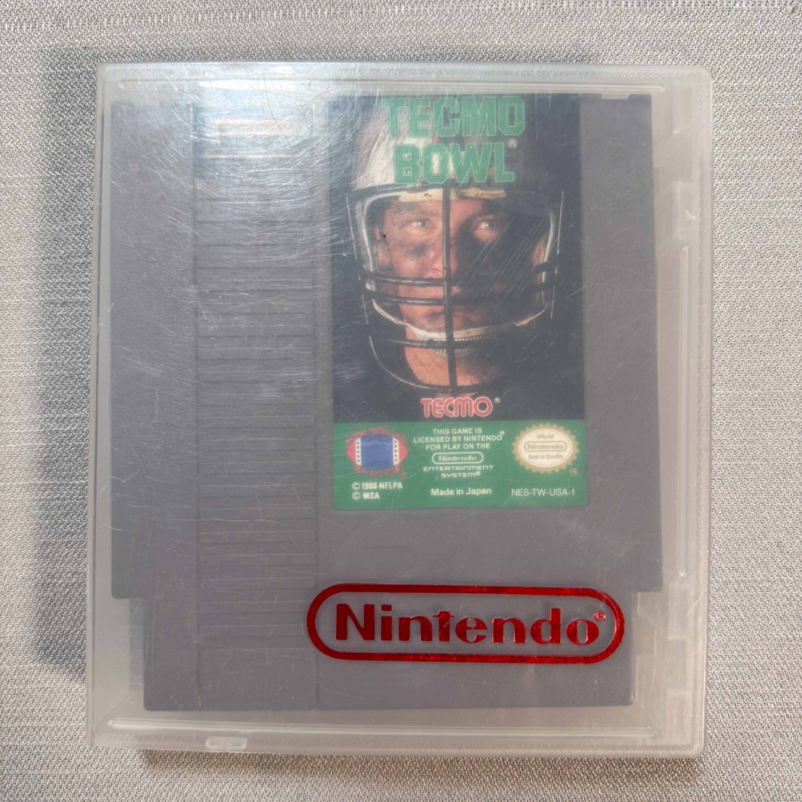 Tecmo Super Bowl & Tecmo Bowl Nintendo NES Games Bundle Vintage 8-Bit Football
