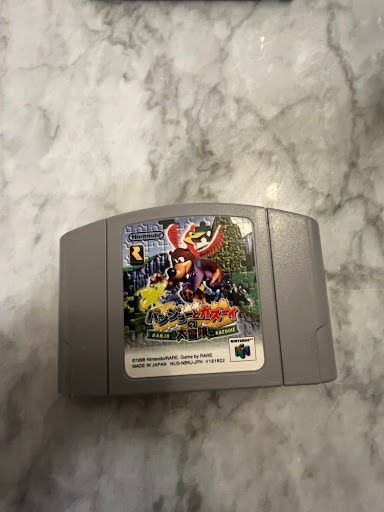 Banjo Kazooie NTSC-J Nintendo 64 Japan Import Loose Cart Tested Authentic N64