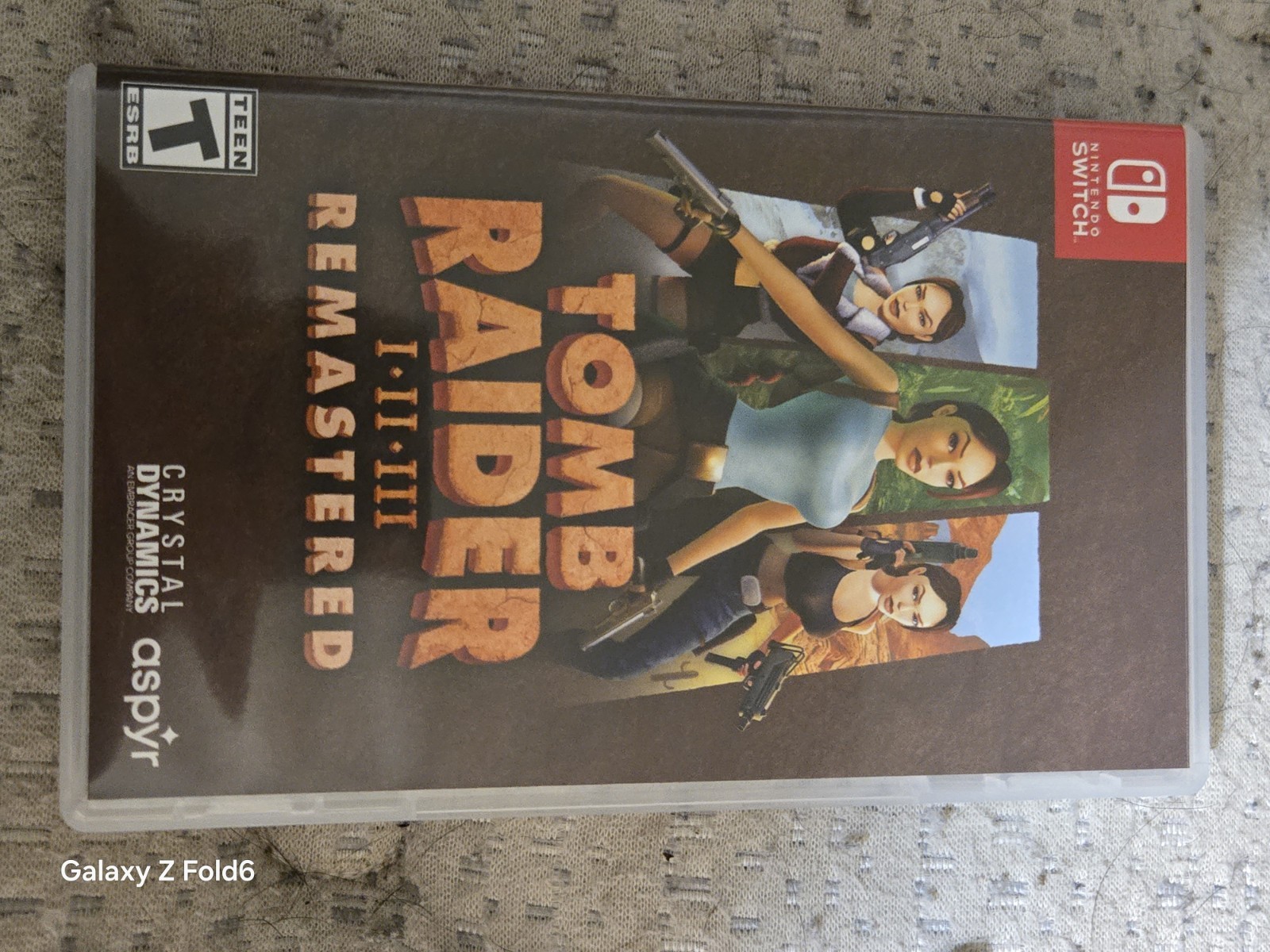 Aspyr Tomb Raider I-III Remastered Nintendo Switch T NTSC-U/C w/ Case