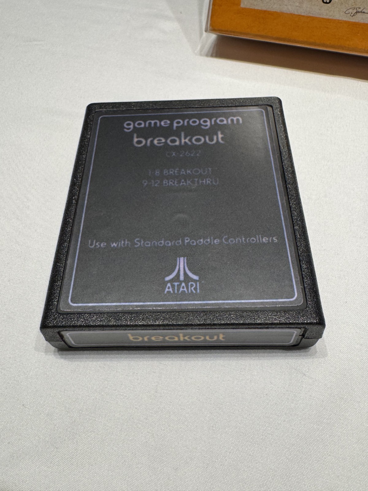 Breakout for Atari 2600 Complete in Box CIB w/ Manual – tested/works