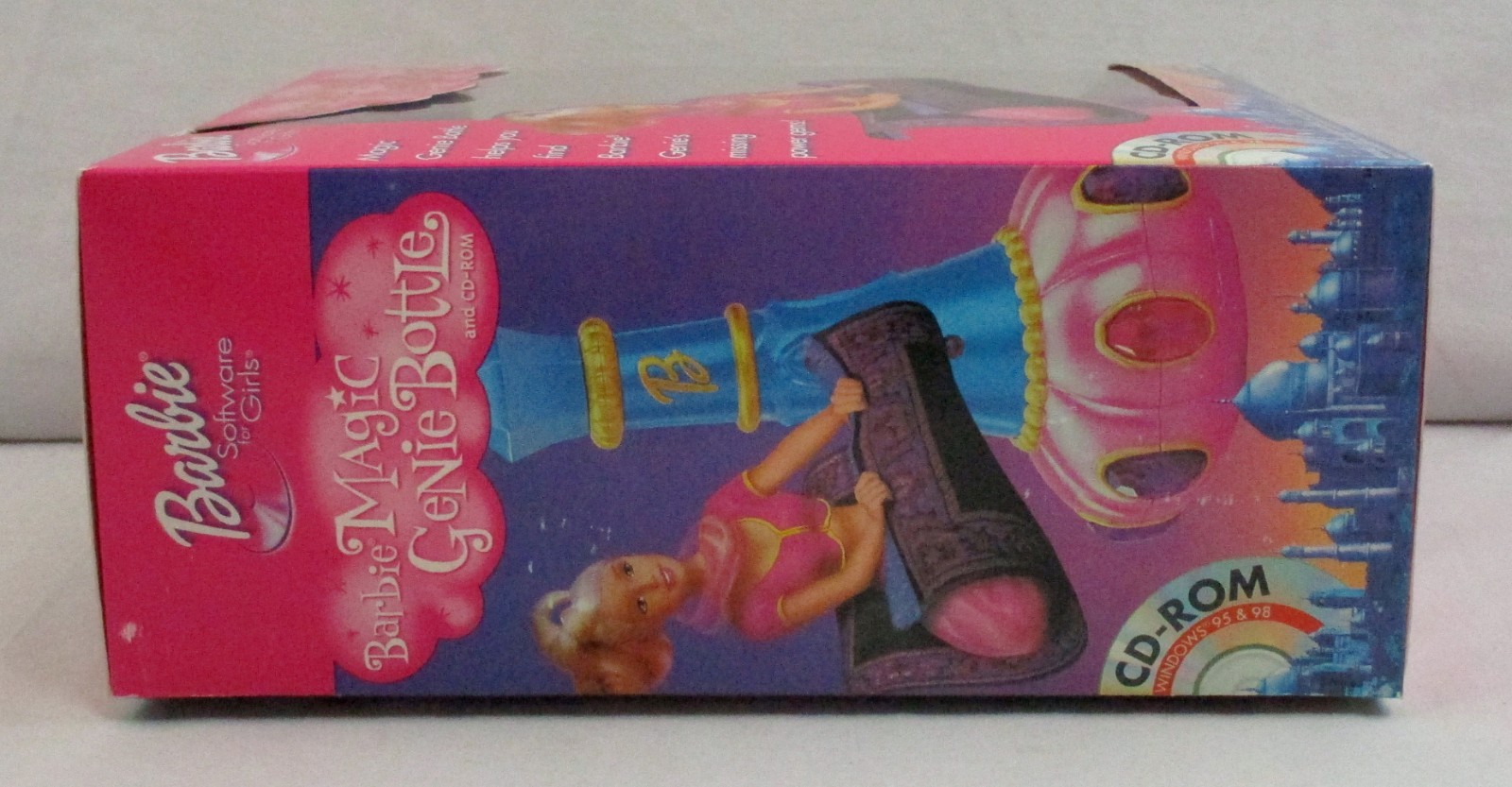 Barbie Magic Genie Bottle Computer Game PC CD-ROM Mattel 2000 NEW SEALED