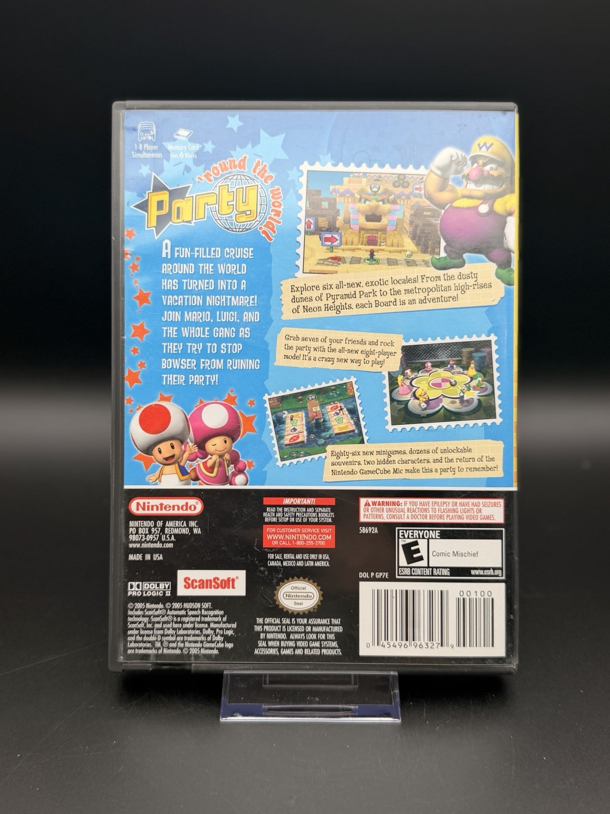 Mario Party 7 (Nintendo GameCube, 2005) Complete With Manual CIB Fast Ship!