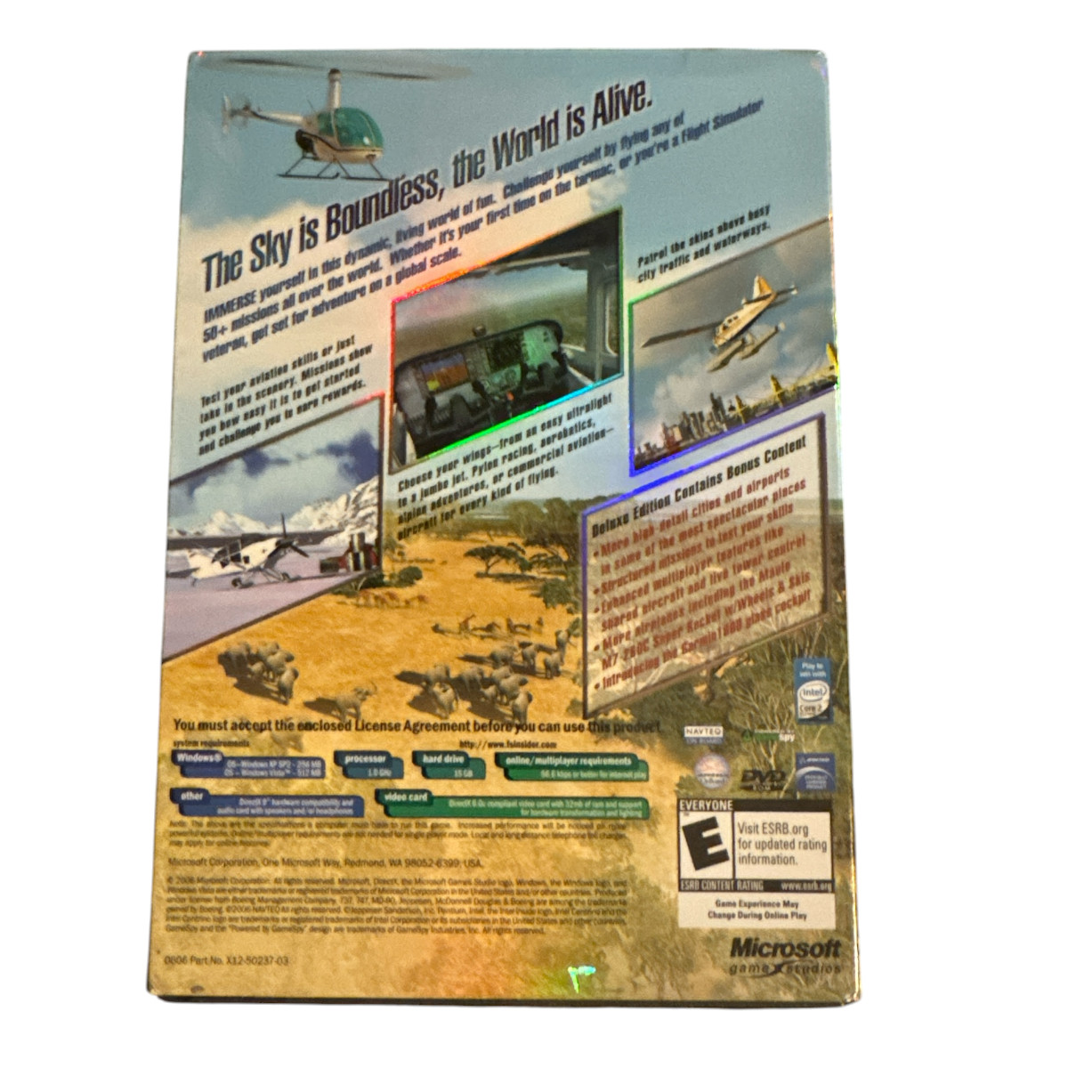 Microsoft Flight Simulator Deluxe Edition X – PC – Complete 2006