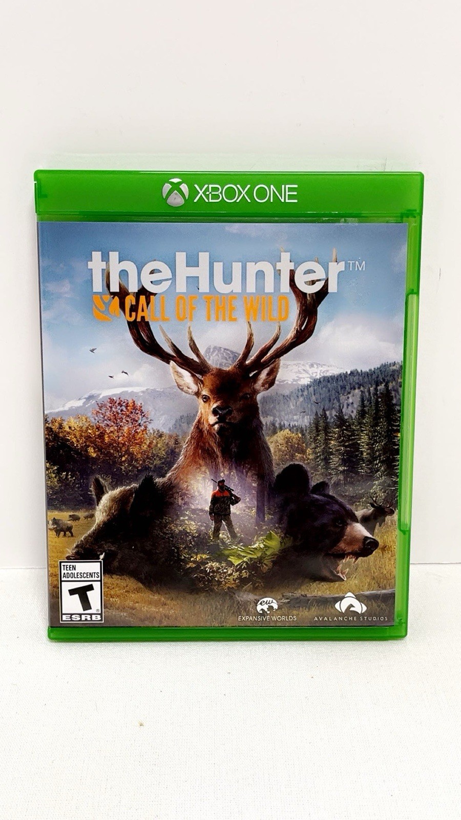 The Hunter Call of the Wild Microsoft Xbox One Game Original Case + Disk 2017
