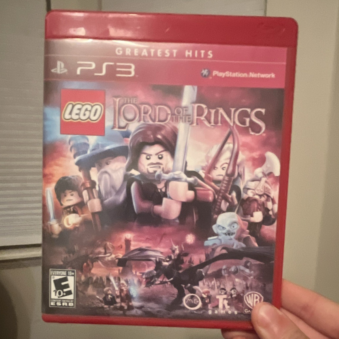 LEGO The Lord of the Rings Greatest Hits PS3 Manual Included NTSC-U/C E10+ 2012