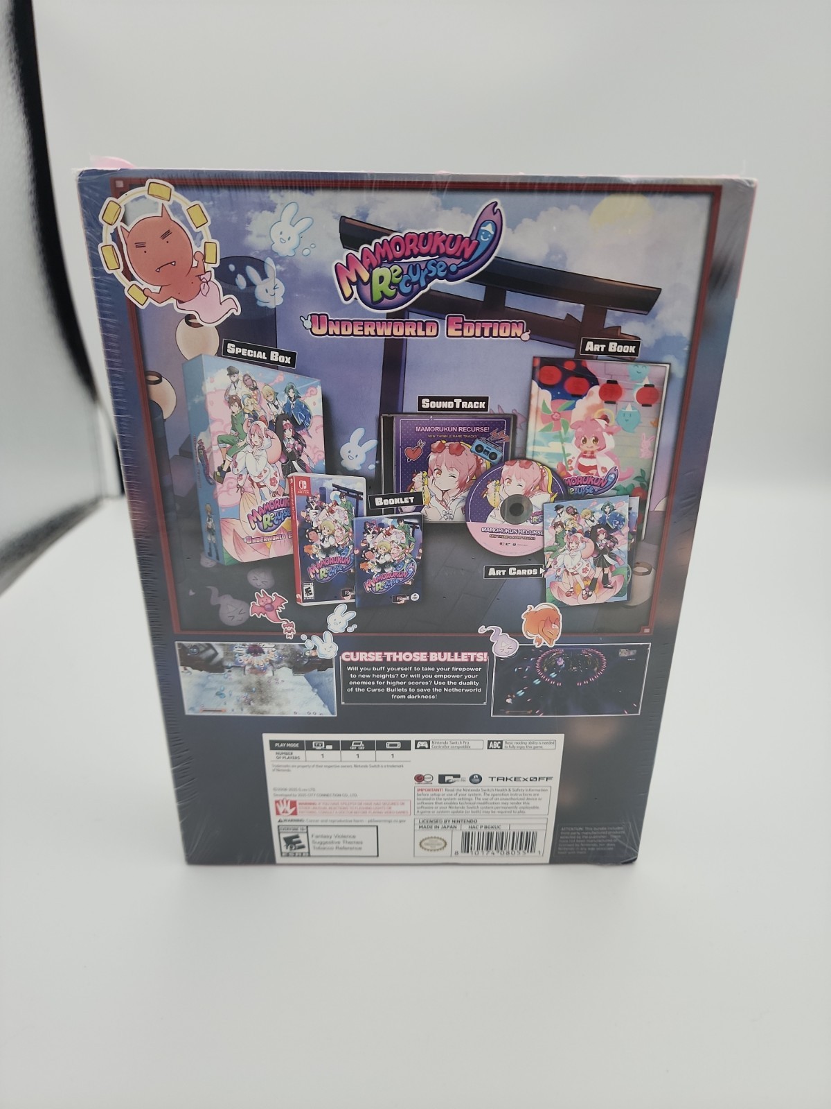 MAMORUKUN RECURSE! Underworld Ed. Brand New Nintendo Switch Game ESRB LimitedRUN