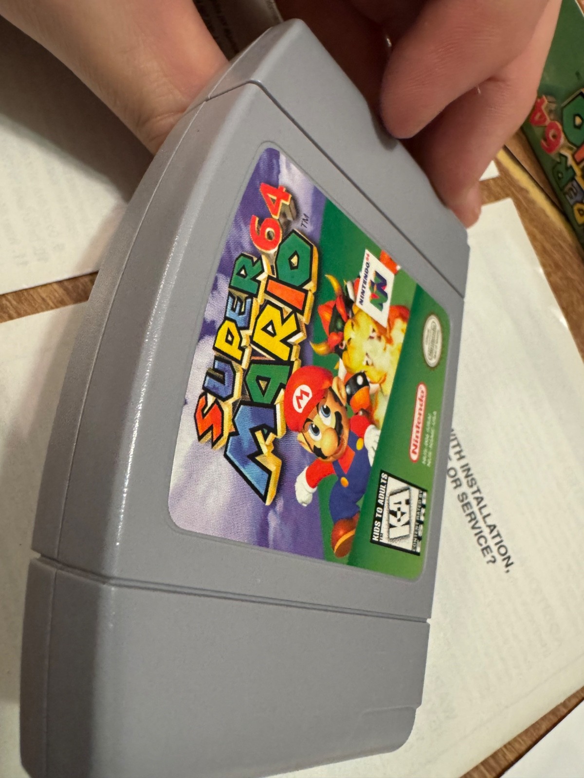 Super Mario 64 (Nintendo 64) N64 CIB complete video game beautiful condition VG+