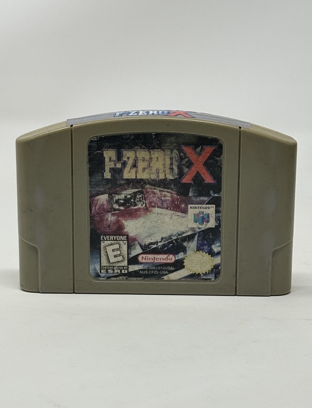 F-Zero X Nintendo 64 N64 Authentic Game Cartridge Cleaned Pins New Battery Saves
