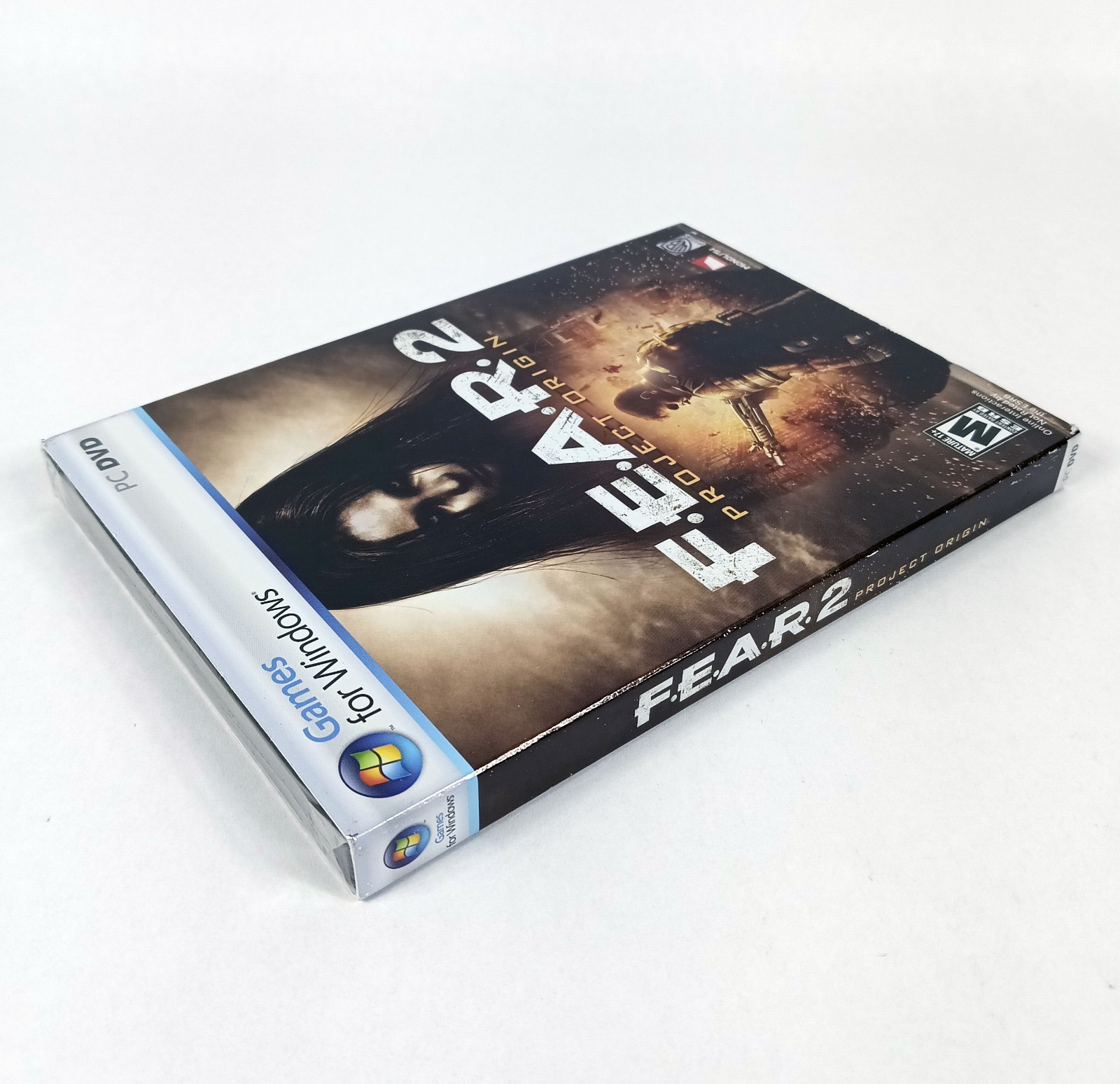 F.E.A.R. 2: Project Origin (PC, 2009) – Brand New & Factory Sealed w/ Slip Cover