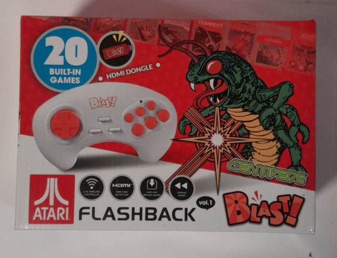 AtGames Flashback Blast Centipede 20 Built In Video Games Wireless HDMI