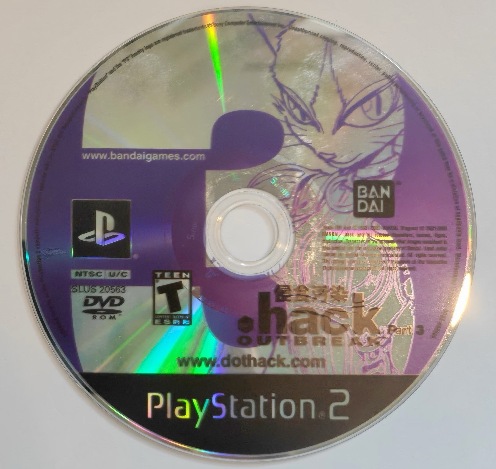 .hack Vol 1 2 3 PS2 Complete CIB – Infection Mutation Outbreak + Liminality DVDs