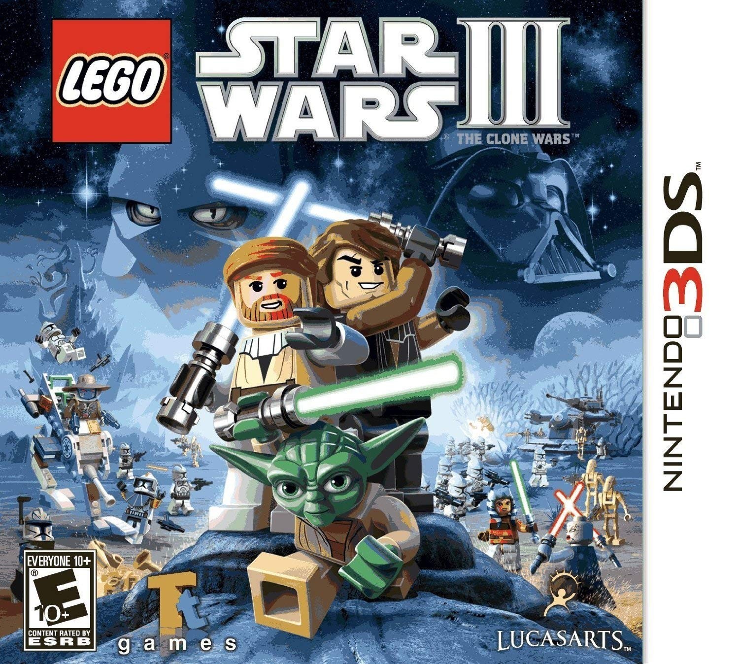 Lego Star Wars III – The Clone Wars 3ds Video Game – Pre-Owned – Excellent