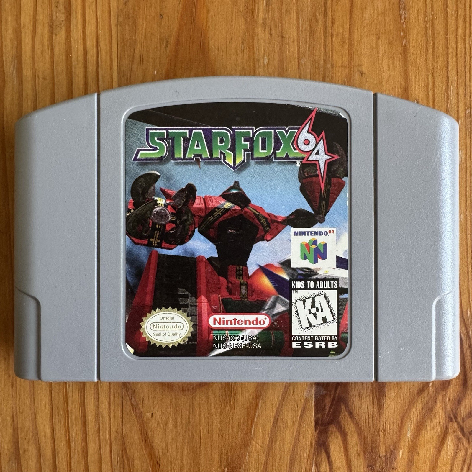 Star Fox 64 Nintendo N64 Authentic Game Cartridge – Tested & Works