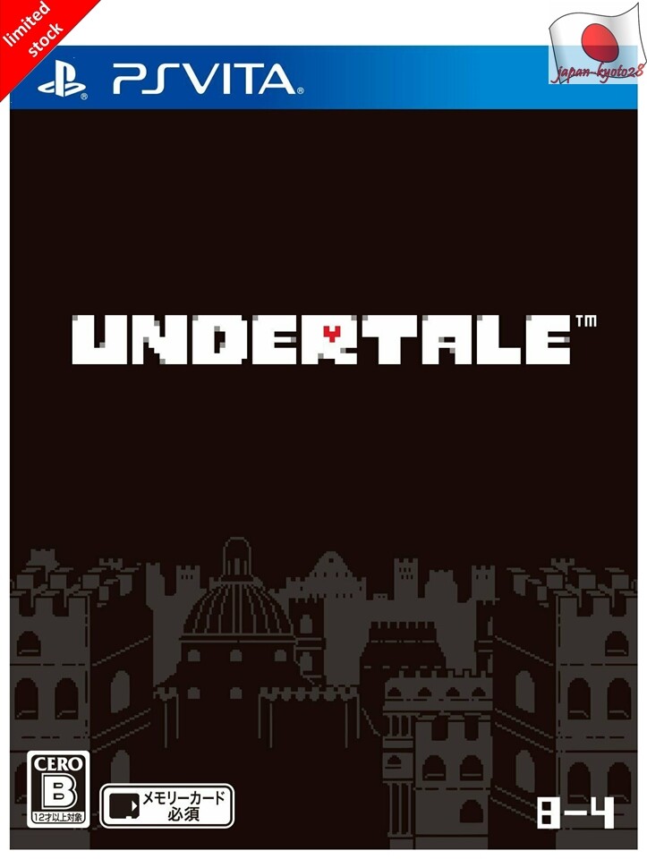 Undertale RPG 8-4 PS Vita Hachinoyon Sony Plalystation Vita Japan