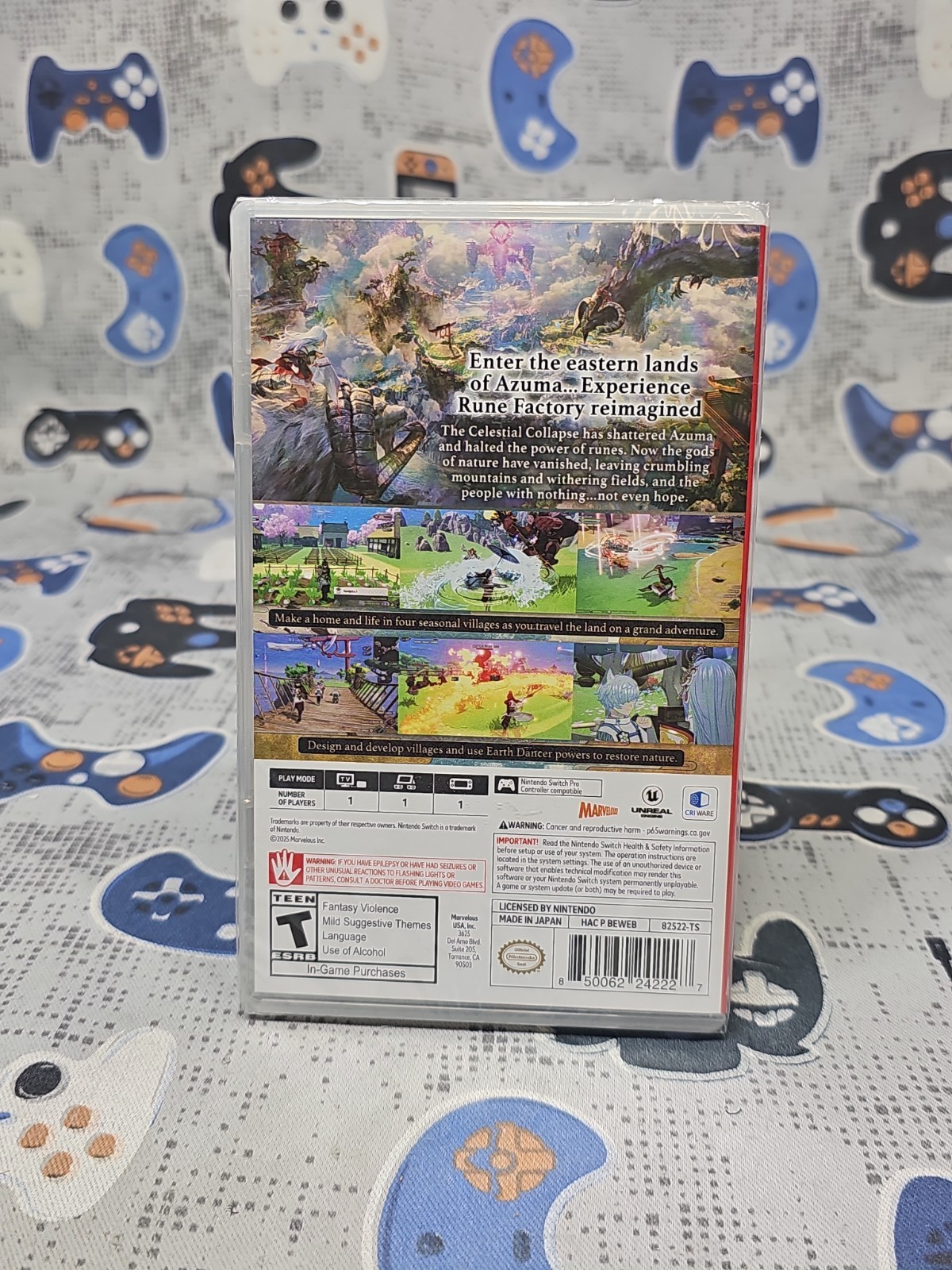 Rune Factory: Guardians Of Azuma (Nintendo Switch) Brand New Sealed