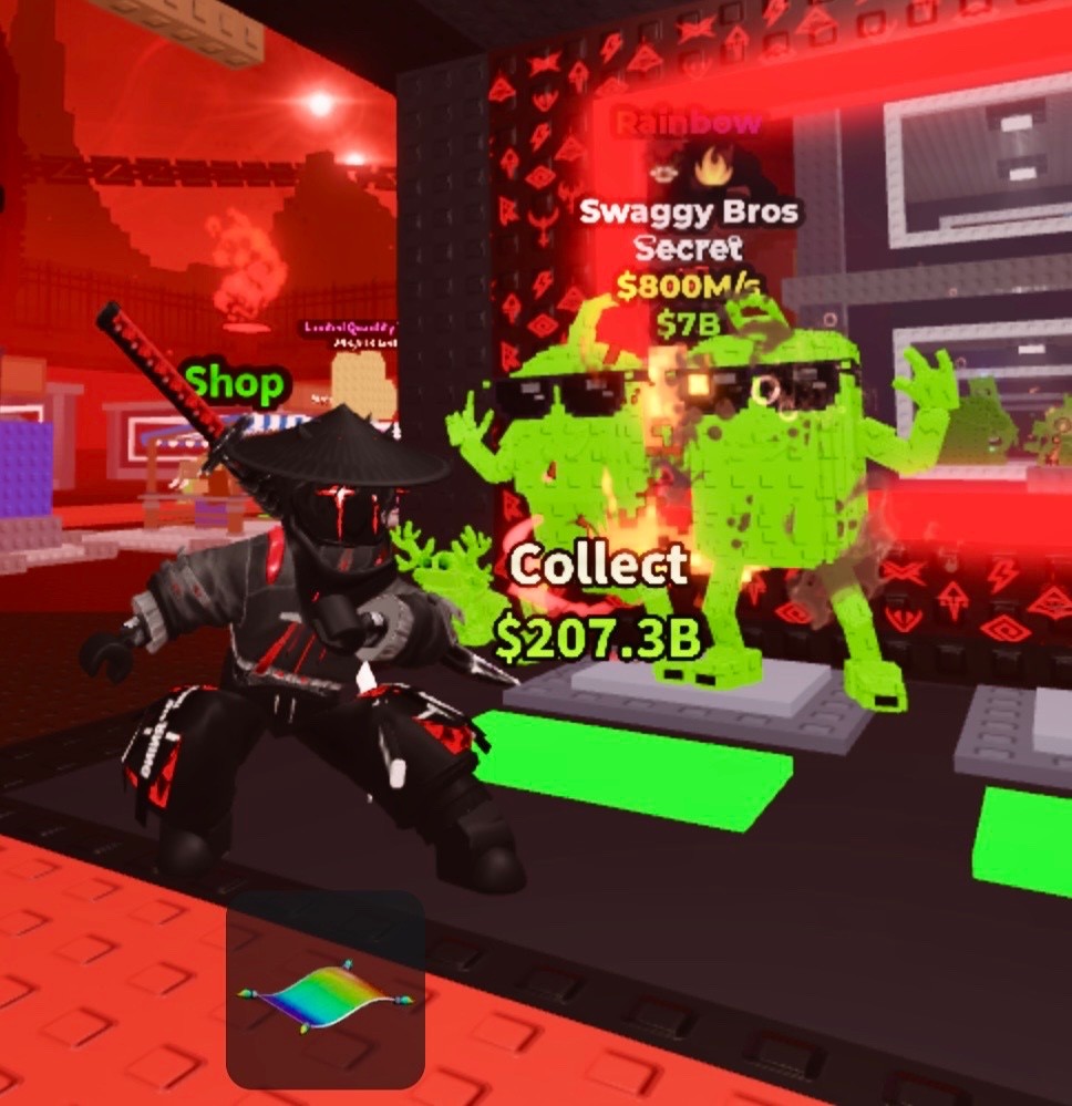 Swaggy Bros 800M/S RAINBOW Steal a Brainrot Roblox SAB