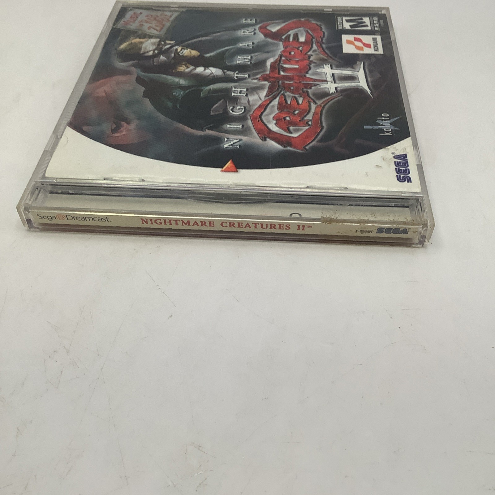 NM Nightmare Creatures II (2000) Sega Dreamcast, Flawless Disc Manual