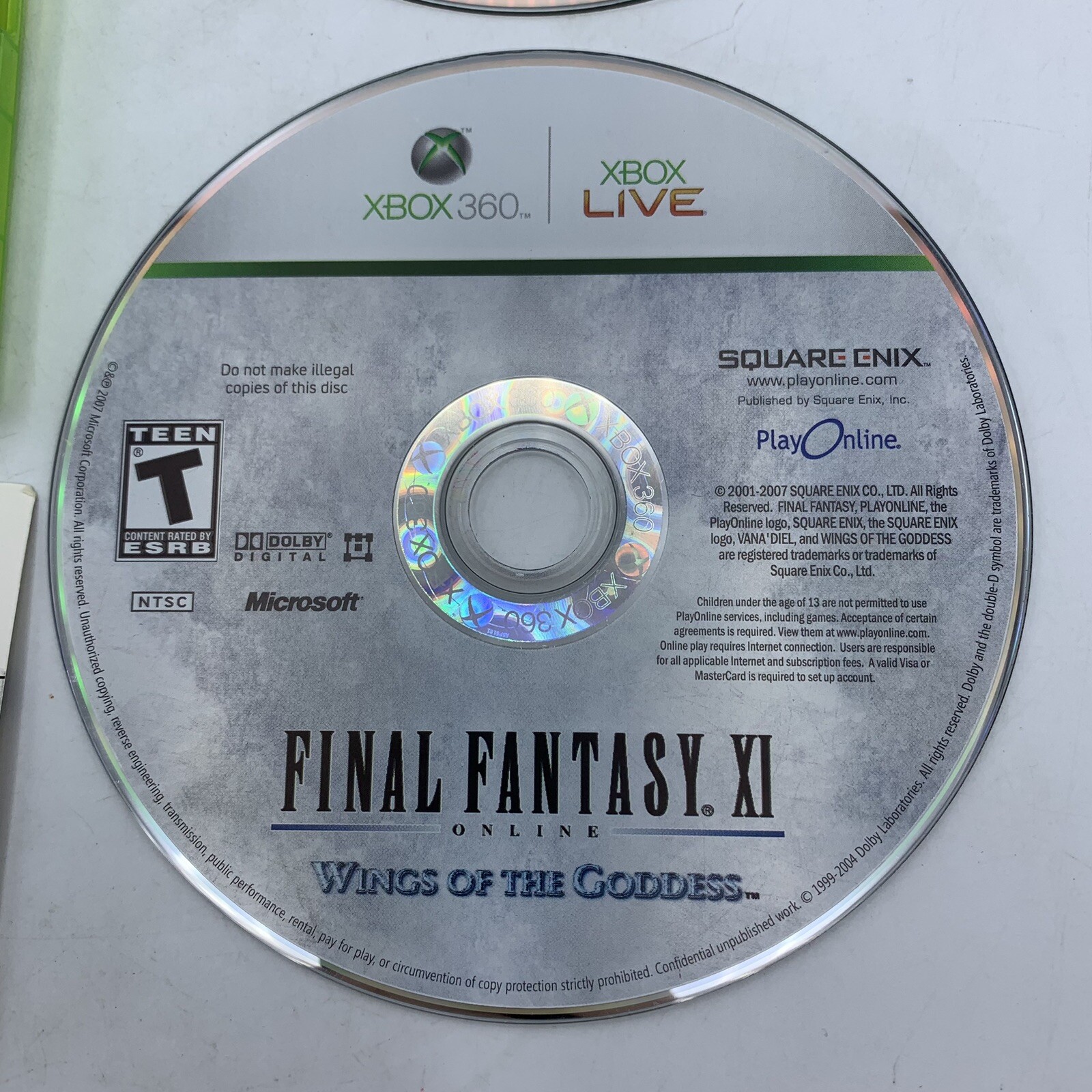 Final Fantasy XI Online: Wings of the Goddess Expansion Pack – Xbox 360