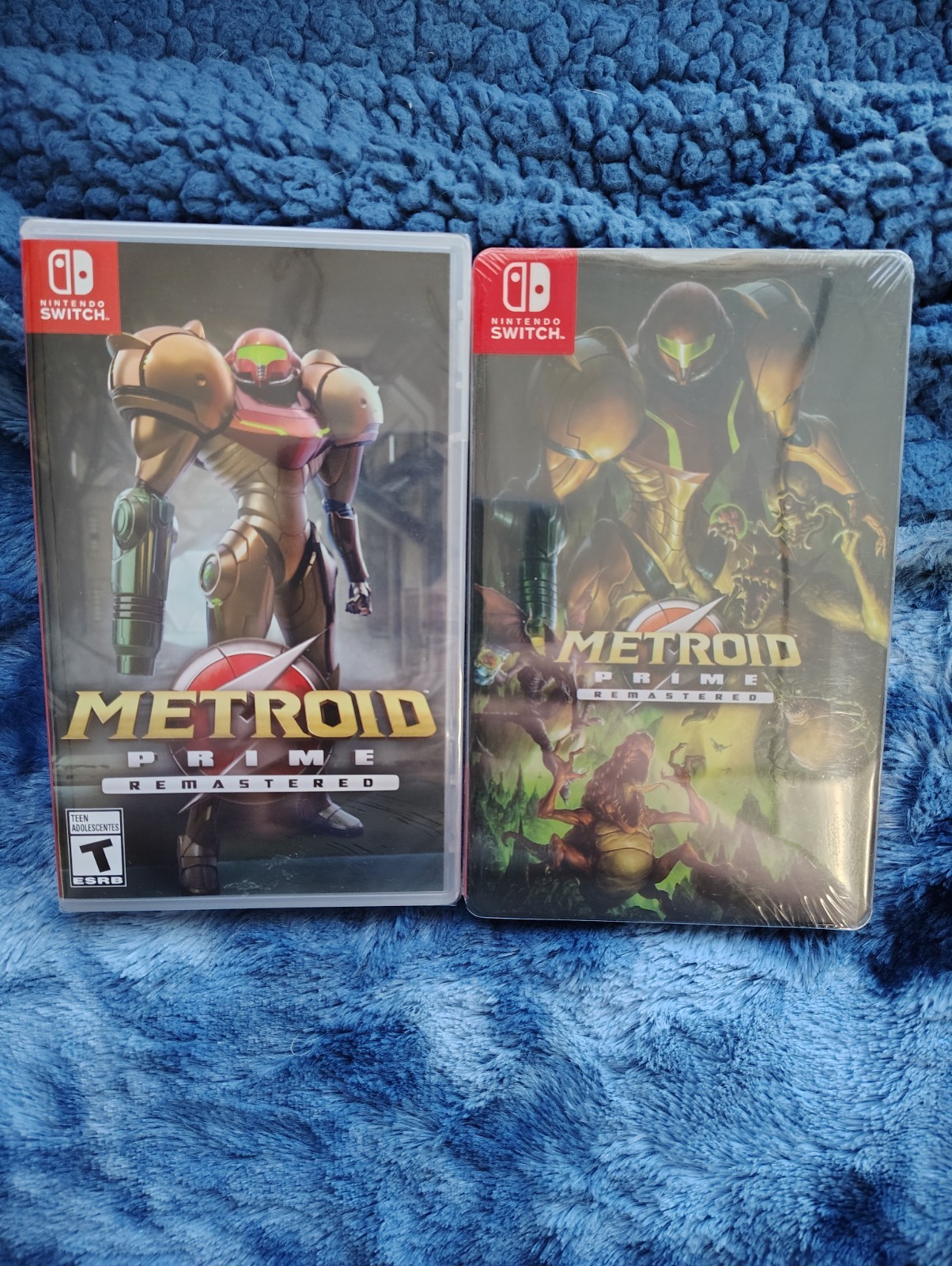 NEW Sealed Metroid Prime Remastered Nintendo Switch with STEELBOOK