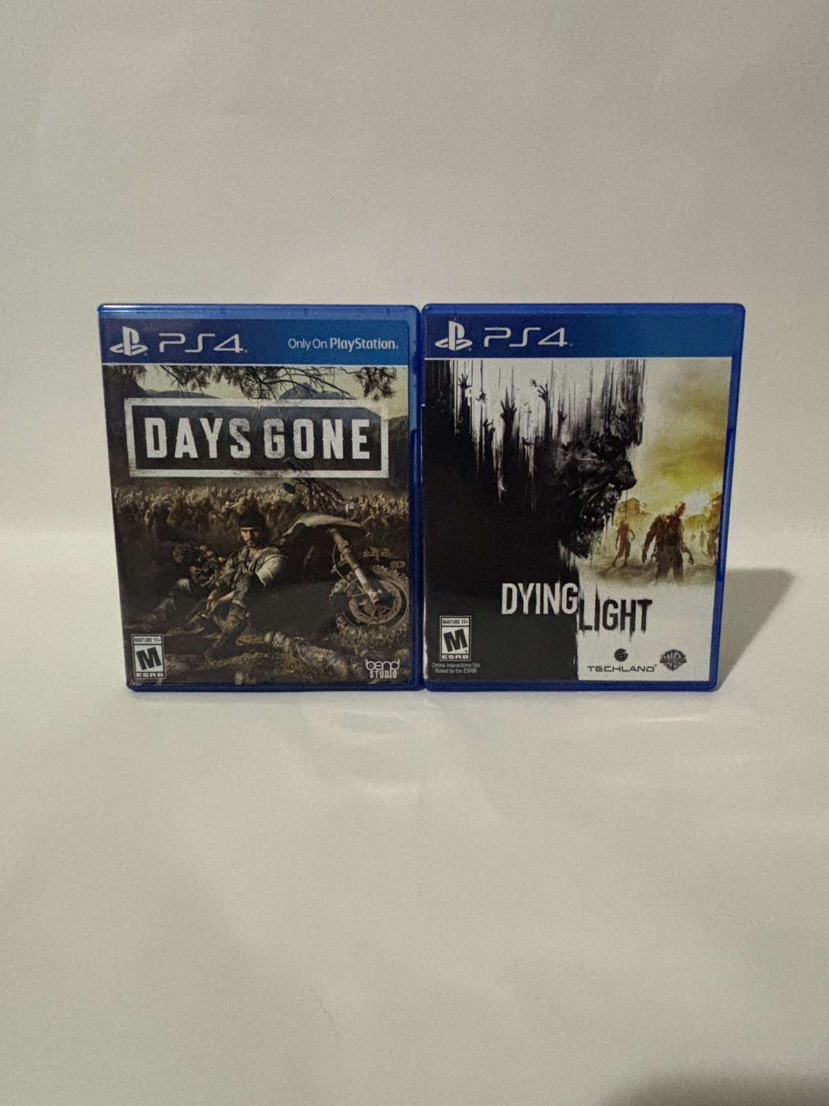 Days Gone + Dying Light PS4 PlayStation 4 Bundle CIB Tested Complete Survival