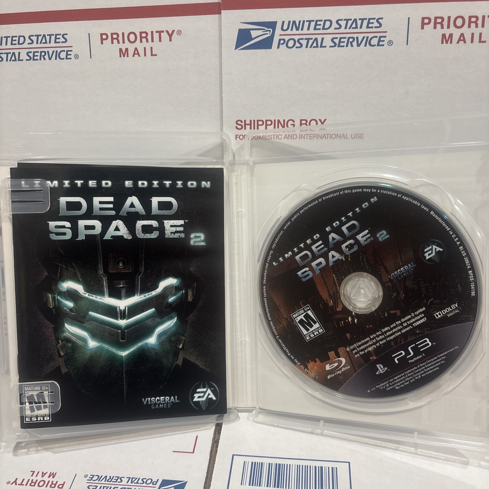 Electronic Arts Dead Space 2 Limited Edition PS3 Action M NTSC-U/C 2011 Manual
