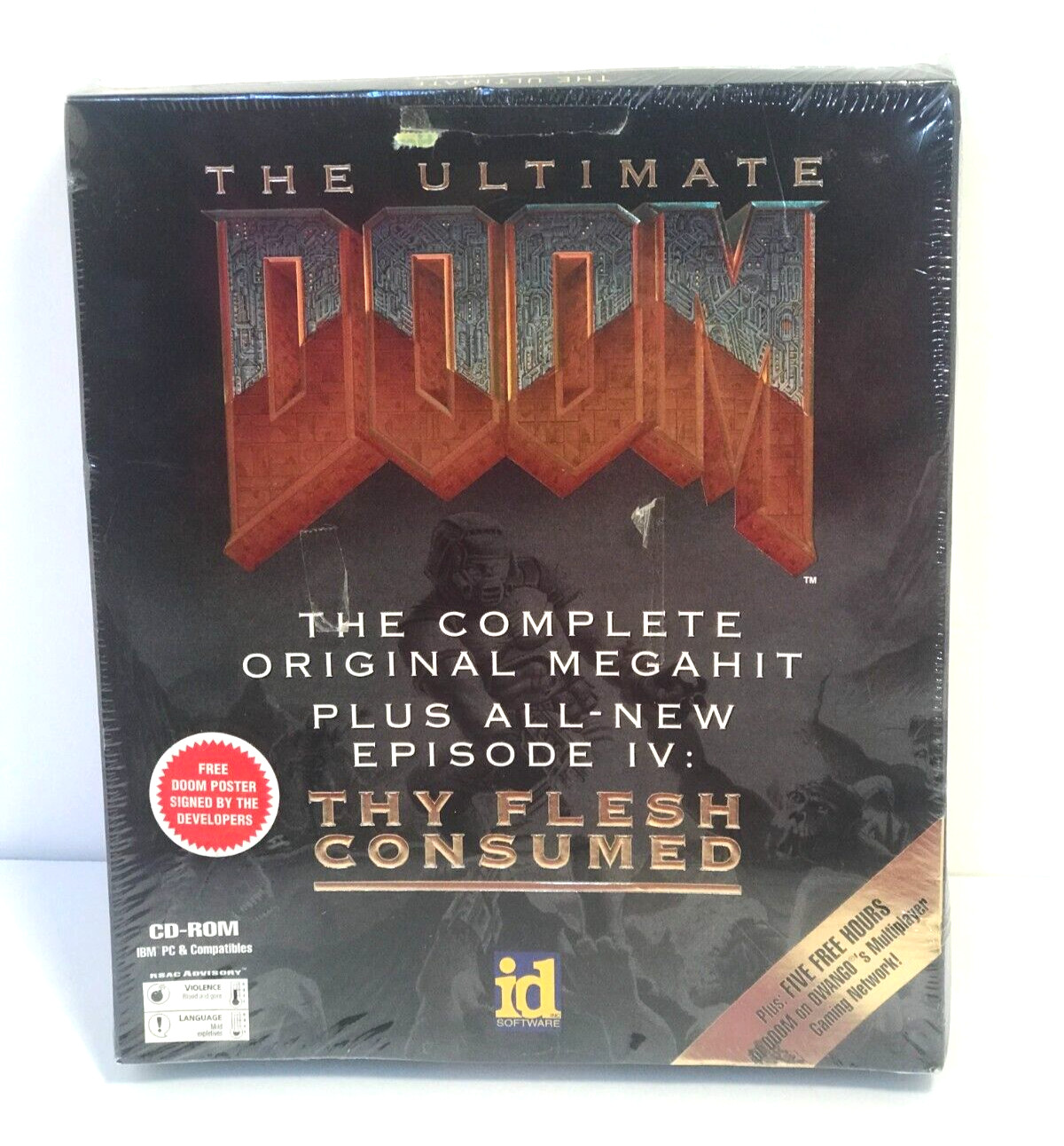Ultimate Doom (PC, 1995) – The Original Big Box Release READ DESCRIPTION