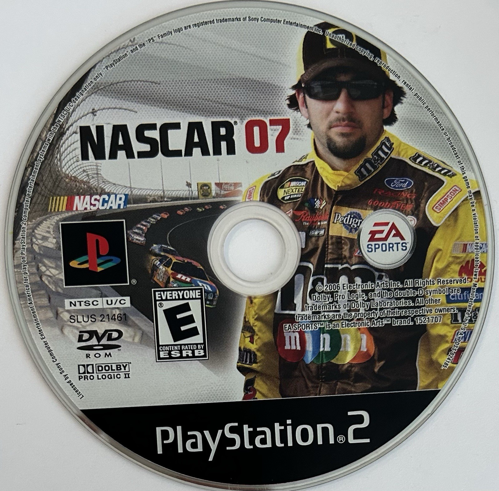 NASCAR 07 (Sony PlayStation 2, PS2) DISC ONLY | NO TRACKING | M333
