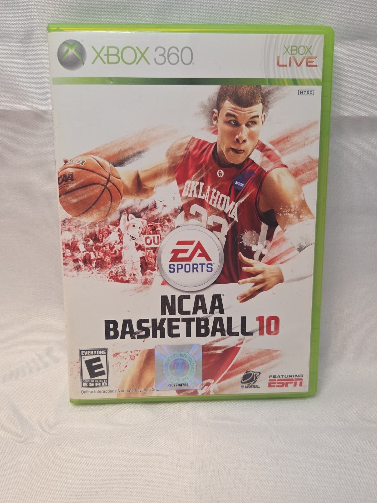 NCAA Basketball 10 (Microsoft Xbox 360) Complete With Manual (CIB) Tested