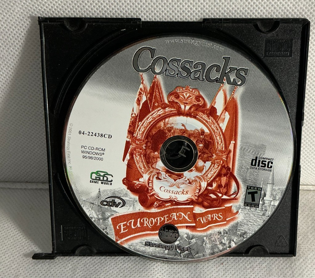 Cossacks European Wars PC CD-ROM Game World Strategy Loose