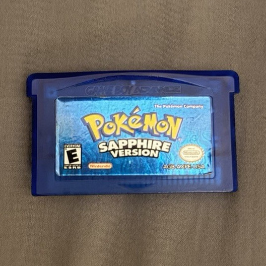 Pokémon Sapphire Version Nintendo Game Boy Advance – Nintendo E Cartridge Only