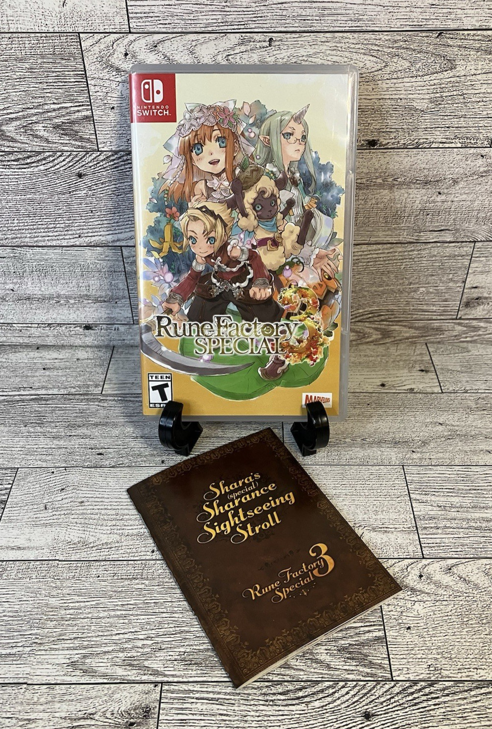 Rune Factory 3 Special SE (Nintendo Switch) – Authentic Case w/ Manual – NO GAME