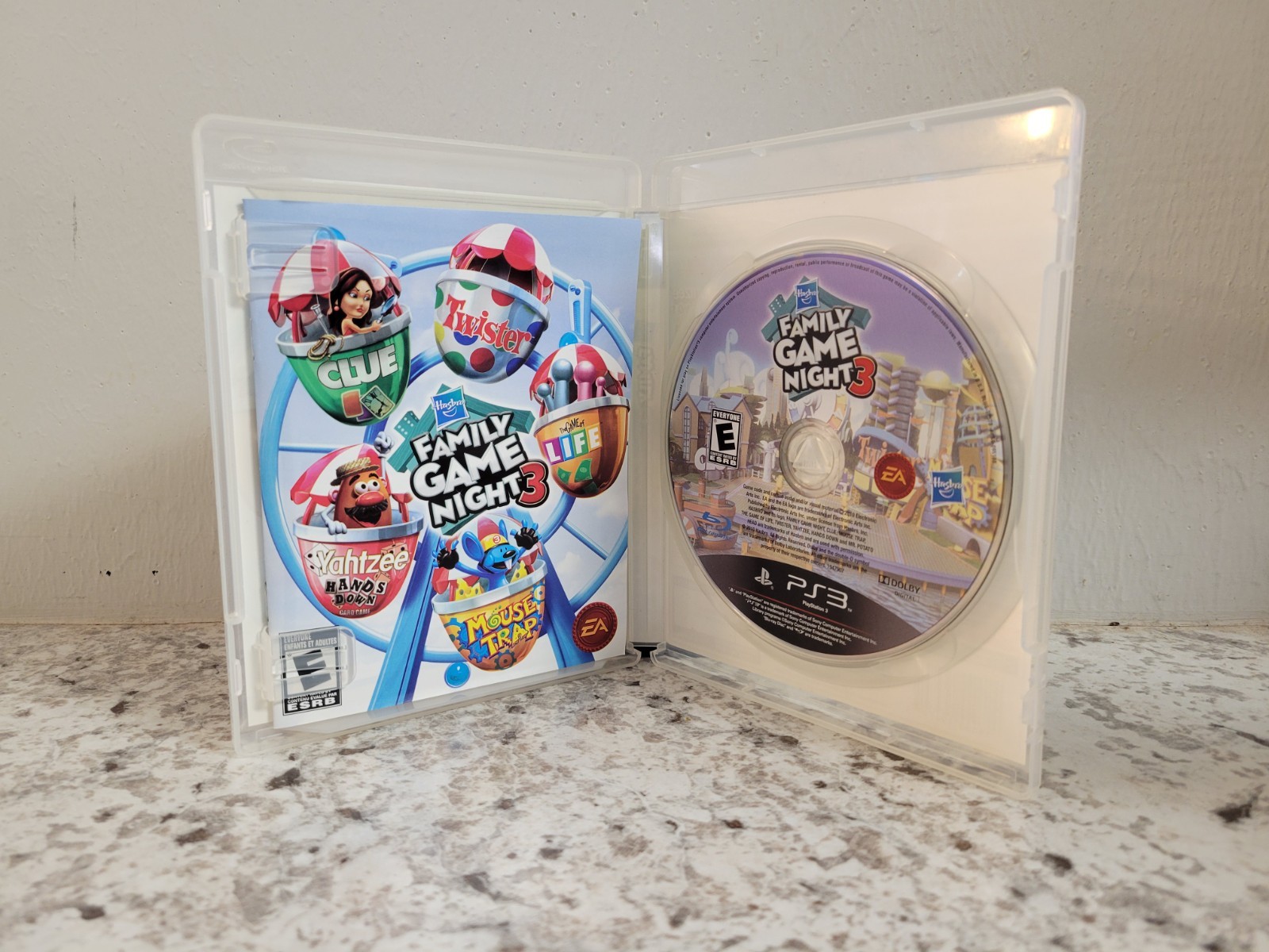 Hasbro Family Game Night 3 (Sony PlayStation 3, 2010) CIB Ps3 FAST SAME DAY SHIP