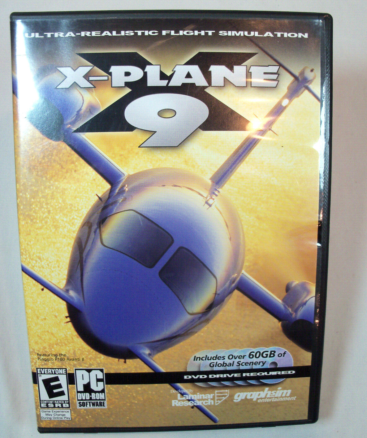 X-Plane 9 (PC, 2008) Flight Simulator — 6 Discs