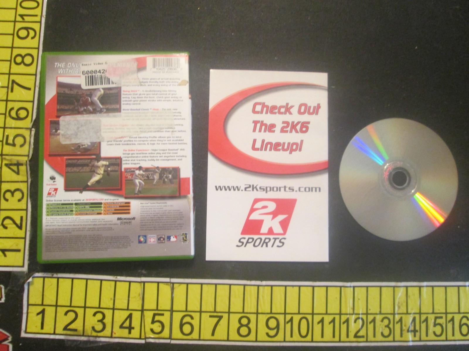 Major League Baseball 2K6 (Microsoft Xbox, 2006)