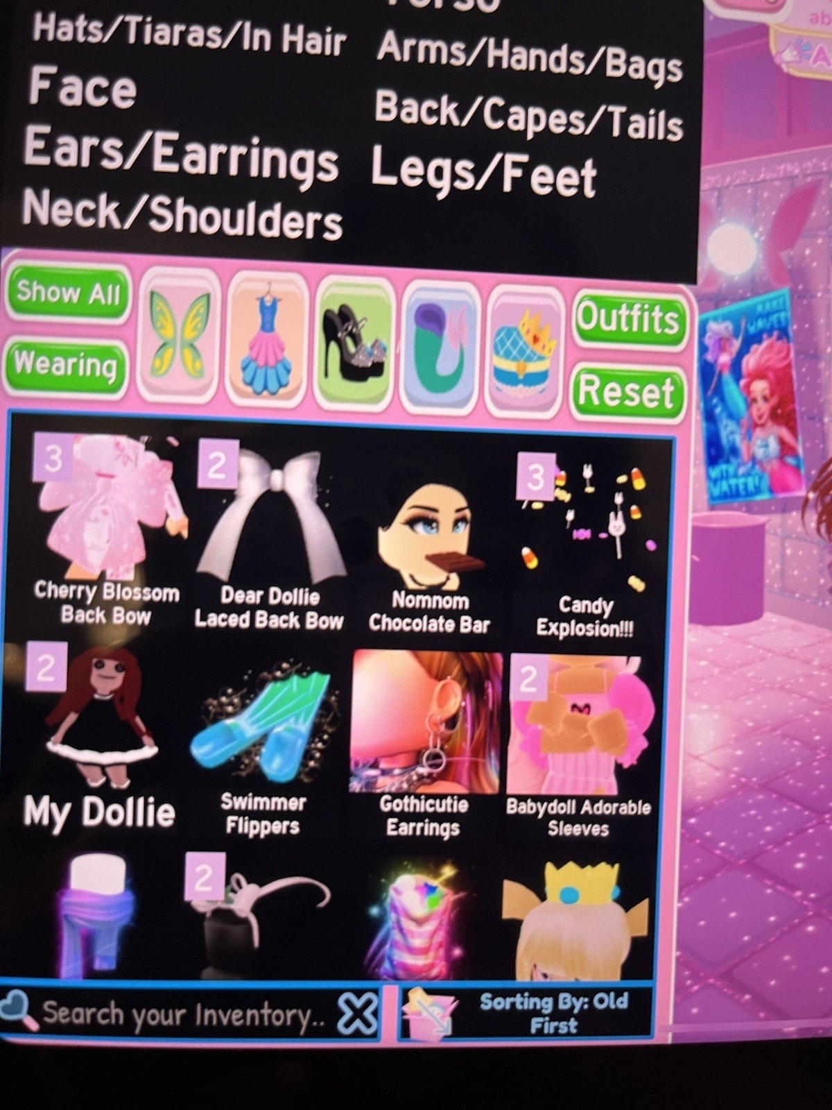 Royal High Inventory Everything For Trade Let Me Know If You Have Offers!