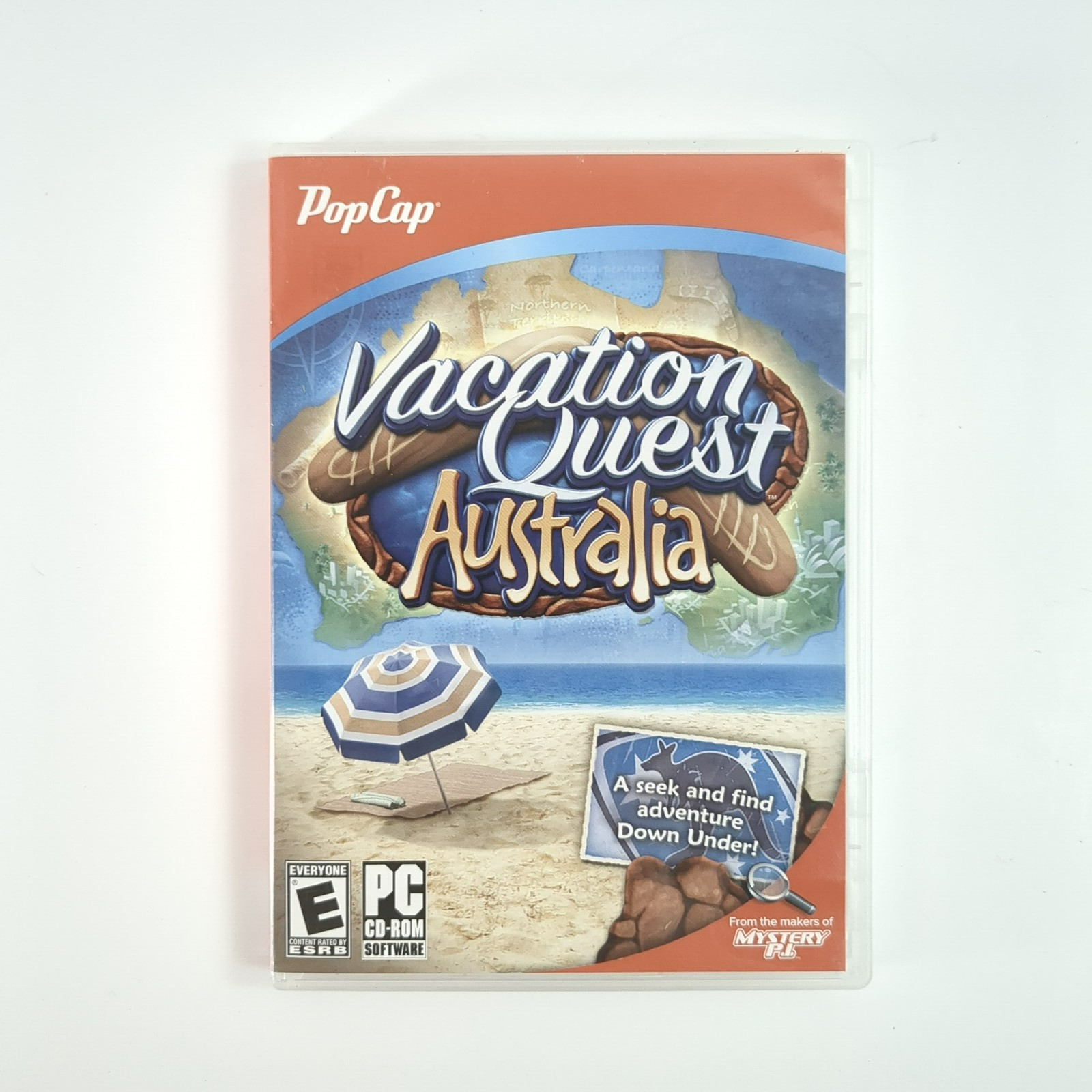 Vintage PC Game -Vacation Quest: Australia -PopCap PC CD-ROM – POPULAR GOOD