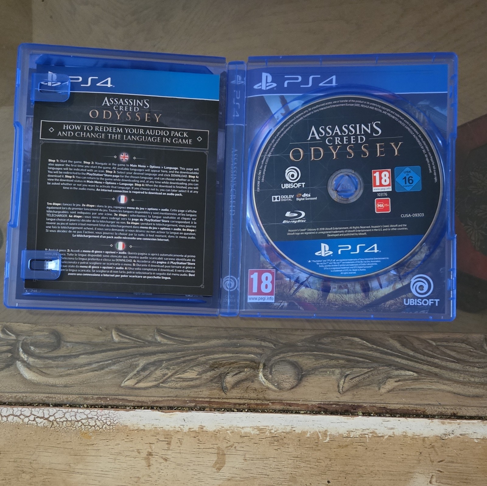 Ubisoft Assassin’s Creed Odyssey PS4 PAL PEGI 18 Online Playability 2018