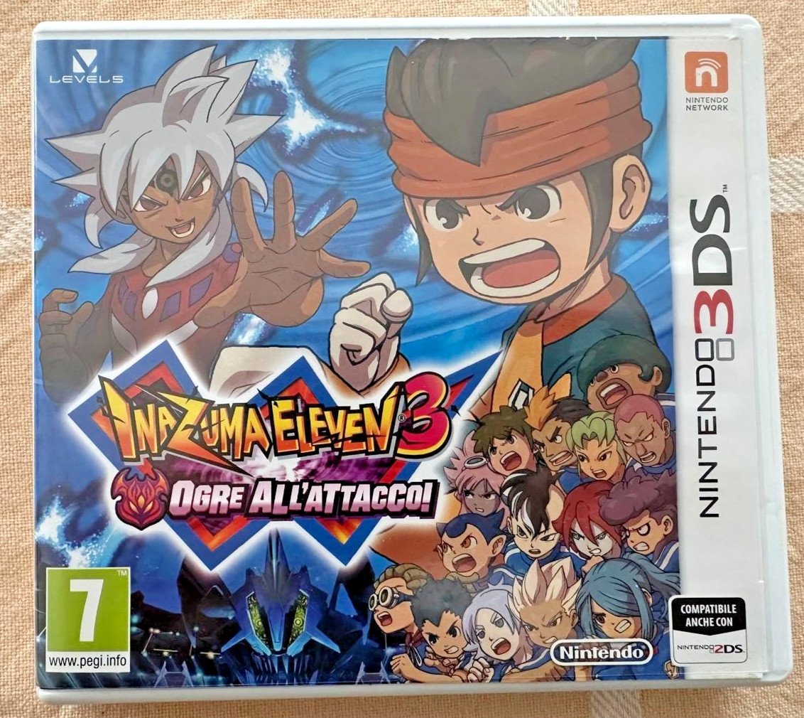 Inazuma Eleven 3 Team Ogre Attacks! Ogre All’attacco Nintendo 3DS PAL ENG Italia