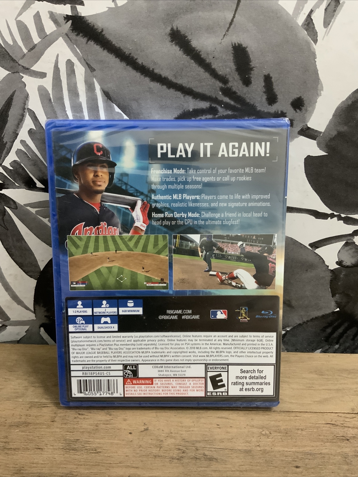 ☀️ R.B.I. Baseball 18 (Sony PlayStation 4, PS4, 2018) New Sealed Loose Disc
