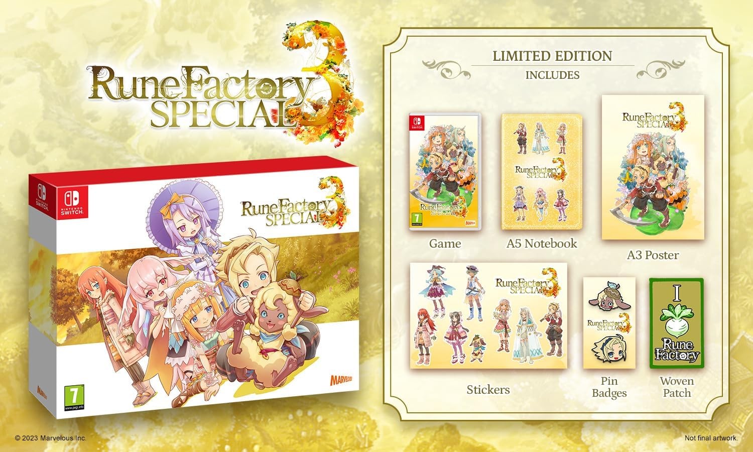Rune Factory 3 Special – Limited Edition (Nintendo (Nintendo Switch) (UK IMPORT)