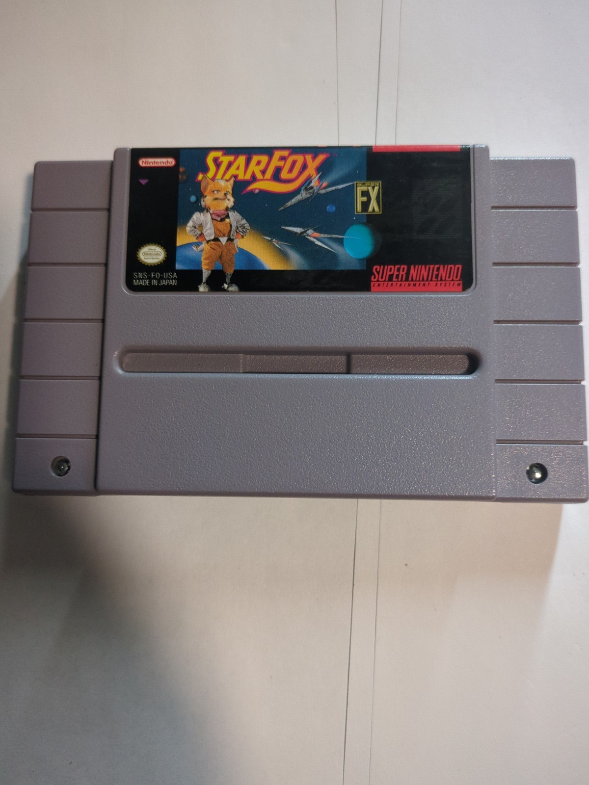 Star Fox Super Nintendo SNES