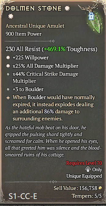 🔥 Diablo 4 Season 14 🔥 Dolmen Stone 1GA/ 4GA