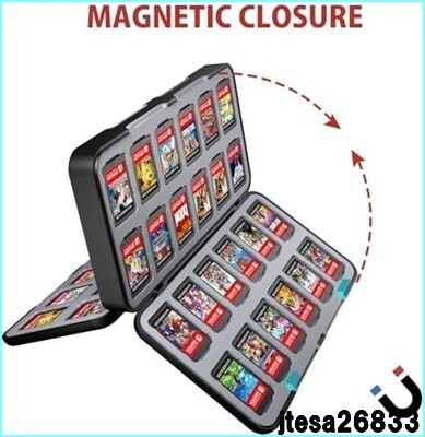 Switch Switch 2 Game Card Case 48 Slots Shockproof Lightweight Dustproof Storage