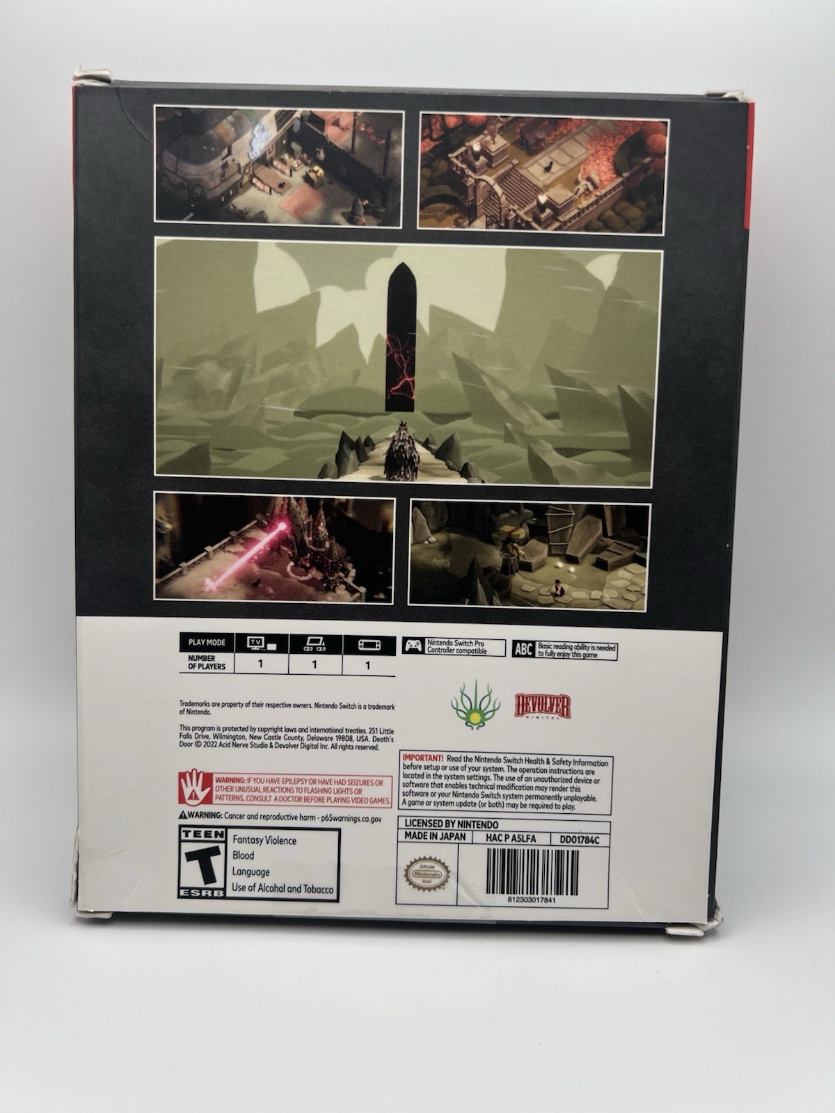 Death’s Door Ultimate Edition – Nintendo Switch – New CIB SEALED GAME – Devolver